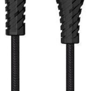 Hoco Braided USB to Lightning Cable Μαύρο 1m (X38 Cool)