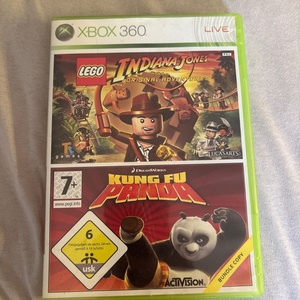 Lego Indiana Jones: The Original Adventures / Kung Fu Panda Xbox 360 Game