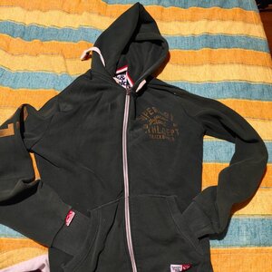 Superdry Track & Field Men's Cardigan with Hood & Pockets Green M2011003A-27E