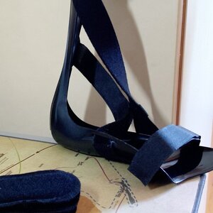 Medical Brace MB.6320 Traction Νάρθηκας Ποδοκνημικής Αριστερής Πλευράς σε Μαύρο Χρώμα