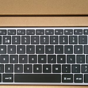 Satechi Slim X1 Ασύρματο Bluetooth Πληκτρολόγιο Αγγλικό US Συμβατό με Mac Γκρι