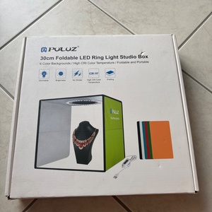 Puluz Photo Box PU5032G PU5032G Φωτιζόμενο με Πολλαπλά Backround 30x30x30cm
