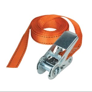 Master Lock Ιμάντας Αποσκευών Αυτοκινήτου 500x2.5cm με Καστάνια Πορτοκαλί 320900112