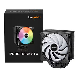 Be Quiet Pure Rock 3 LX Ψύκτρα Επεξεργαστή για Socket 115x/1200/1700/1851 με ARGB Φωτισμό