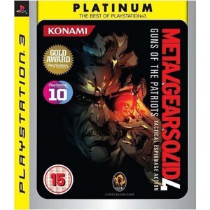 Metal Gear solid 4: Guns Of The Patriots Platinum Edition PS3 Game (Used)
