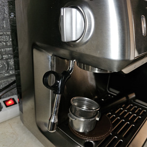 Ariete 1313 Αυτόματη Μηχανή Espresso 1600W Πίεσης 15bar με Μύλο Άλεσης Ασημί