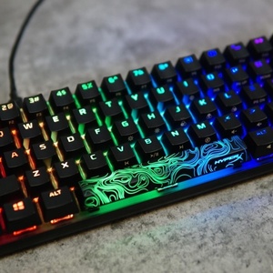 HyperX 60 Alloy Origins Gaming Μηχανικό Πληκτρολόγιο 60% με HyperX Aqua διακόπτες και RGB φωτισμό (Αγγλικό US)