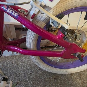 Ideal V-Track 14" Παιδικό Ποδήλατo BMX με Σκελετό Αλουμινίου (2023) Ροζ