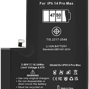Deji Συμβατή Μπαταρία Αντικατάστασης 4750mAh για iPhone 14 Pro Max