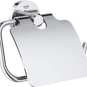 Grohe Essentials 40367AL1 Χαρτοθήκη Επιτοίχια Inox Ασημί