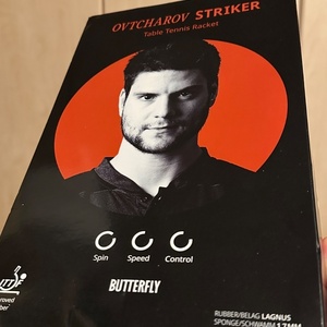 Ρακετα Πινγκ-πονγκ Butterfly Ovtcharov Striker 42506