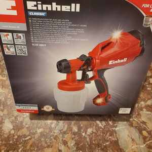 Einhell TC-SY 400 P Ηλεκτρικό Πιστόλι Βαφής 400W με Δοχείο 0.8lt