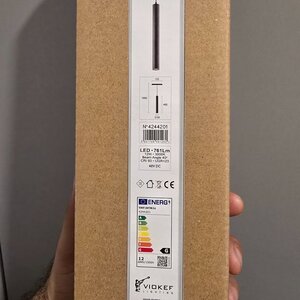Atman LED Γραμμικό Φωτιστικό Οροφής 10W Θερμό Λευκό IP20 MAG-D-40WW
