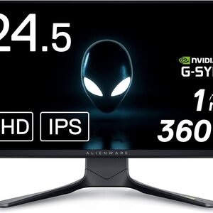 Dell Alienware AW2521H IPS Gaming Monitor 25" FHD 1920x1080 360Hz με Χρόνο Απόκρισης 1ms GTG