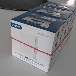 Aqara H1 Χωνευτός Διακόπτης Τοίχου Μονός με Πλαίσιο Λευκός WS-EUK03