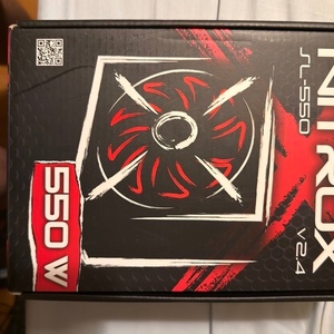 Inter-Tech Nitrox SL-550W rev. 2.4 550W Μαύρο Τροφοδοτικό Υπολογιστή Full Wired