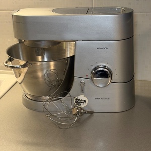 Kenwood Titanium Chef Baker KVC65.001WH Κουζινομηχανή 1200W με Ανοξείδωτο Κάδο 5lt