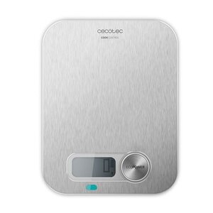 Cecotec Cook Control 10200 EcoPower Ψηφιακή Ζυγαριά Κουζίνας έως 8kg Inox 04143