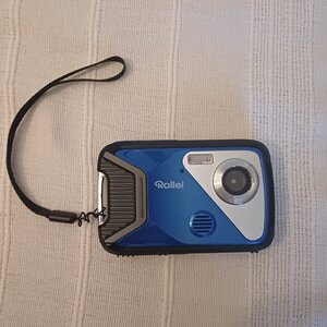 Rollei Sportsline 60 Plus Compact Camera 8MP Full HD (1080p) Optical Zoom 8x Blue