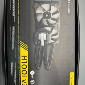 Corsair Hydro H100i v2 Υδρόψυξη Επεξεργαστή Διπλού Ανεμιστήρα 120mm για Socket 115x