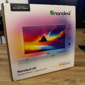 Nanoleaf Smart Ταινία LED Wi-Fi Τηλεόρασης RGB Φως 5.2m με Τροφοδοτικό