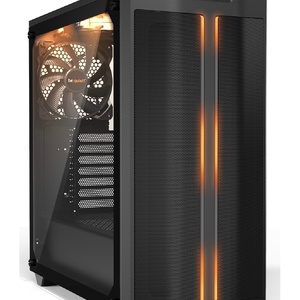 Be Quiet Pure Base 500DX Gaming Midi Tower Κουτί Υπολογιστή με Πλαϊνό Παράθυρο και RGB Φωτισμό Μαύρο