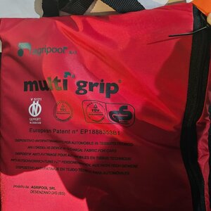 Multi Grip TG 80 Anti-slip Snow Socks Passenger Car 2pcs