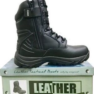 Army Race Tactical Leather Μαύρα 408