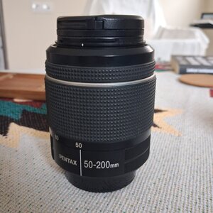 Pentax Crop Φωτογραφικός Φακός SMC DA 50-200mm F/4.0-5.6 ED WR Standard Zoom για Pentax K Mount Μαύρος