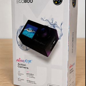 Egoboo x Maui and Sons ActionEye 4K WiFi Action Camera (MUSJ4000BLK)