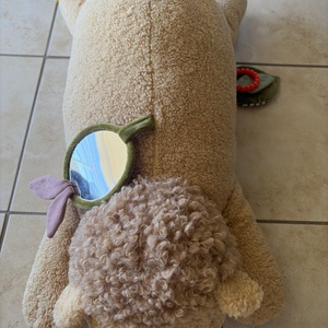 Mamas & Papas Ζωάκι Tummy Time από Ύφασμα με Ήχους 74371BW00