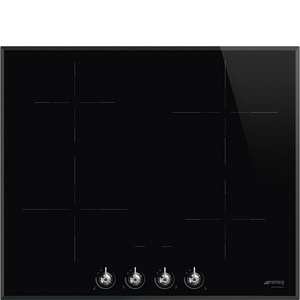 Smeg Επαγωγική Εστία Αυτόνομη με Λειτουργία Κλειδώματος 59.6x51εκ. SI964NM
