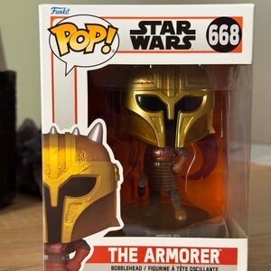 Funko Pop! Movies: Star Wars - The Armorer 668 Bobble-Head