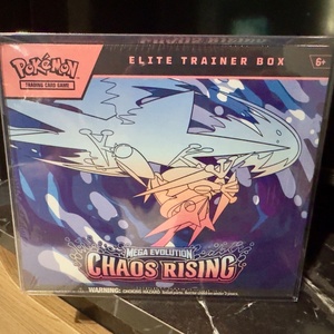Pokemon Tcg Mega Evolution Chaos Rising Elite Trainer Box