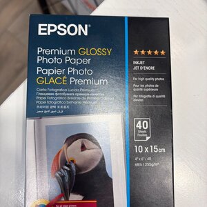 Epson Φωτογραφικό Χαρτί A6 (10x15) 255gr/m² για Εκτυπωτές Inkjet 40 Φύλλα (C13S042153)
