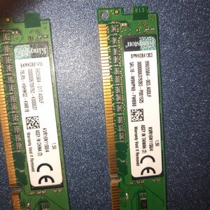 Kingston Valueram DDR3 8GB RAM με 2x4GB Modules και Ταχύτητα 1600 για Desktop KVR16N11S8K2/8