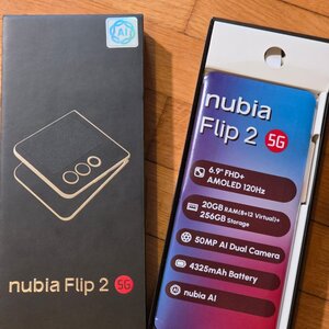 ZTE Nubia Flip2 5G Dual SIM (8/256GB) Μωβ
