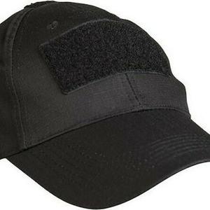 Mil-Tec Ripstop Στρατιωτικό Καπέλο Jockey Μαύρο 12319002