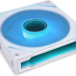 Lian Li UNI Fan SL-Infinity Case Fan 120mm (2100rpm / 61.3cfm) με ARGB Φωτισμό και Σύνδεση 3-Pin / 4-Pin PWM Λευκό