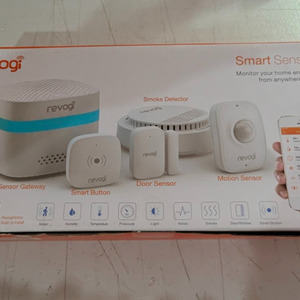 Revogi SGW-01 Smart Sense Kit Ασύρματο Σύστημα Συναγερμού με Ανιχνευτή Κίνησης , Αισθητήρα Πόρτας και Σειρήνα (Wi-Fi)