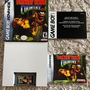 Nintendo game boy advance donkey Kong country