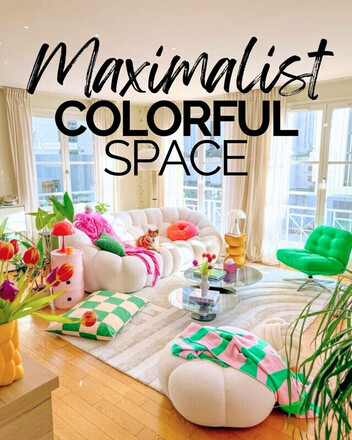 Maximalist Colorful Space