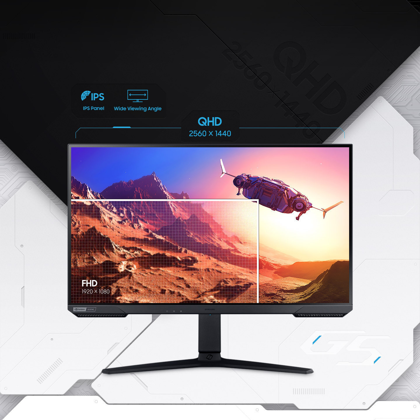 Samsung Odyssey G5A IPS HDR Gaming Monitor 27" QHD 165Hz με Χρόνο ...