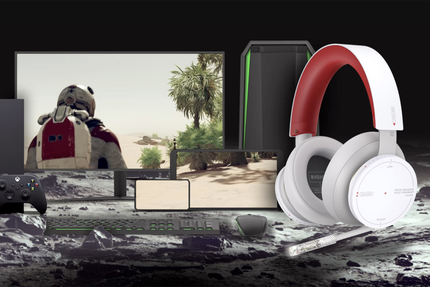 Microsoft Xbox Wireless Headset On Ear Gaming Headset with Connection