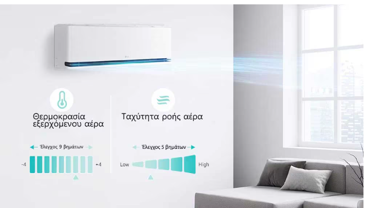 LG Planet Κλιματιστικό Inverter 9000 BTU A+++/A++ με Ιονιστή και WiFi