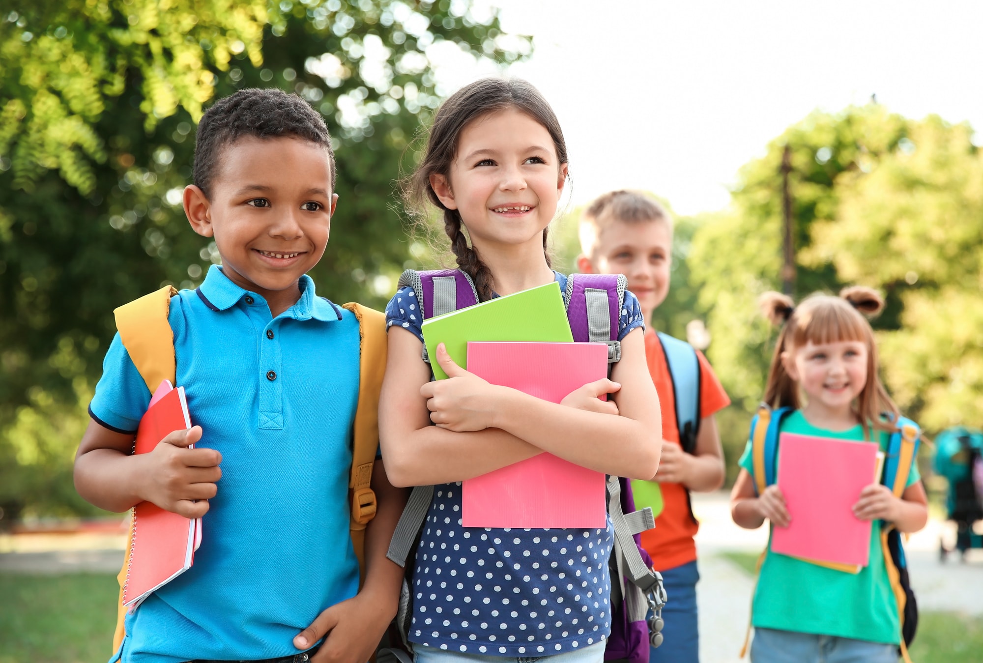 New clothes for the new school year.