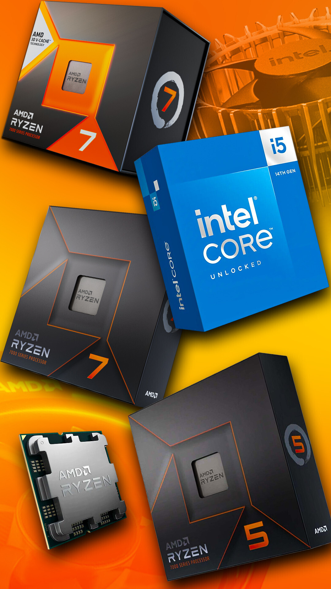 The most popular CPUs on the market!