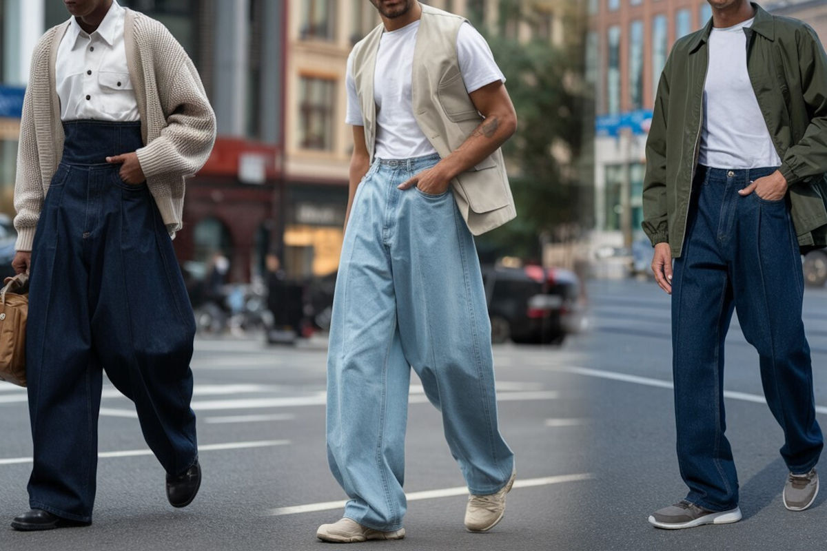 Baggy jeans: the trend that stood the test of time