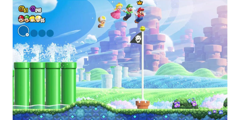 Super Mario Bros. Wonder Switch Game