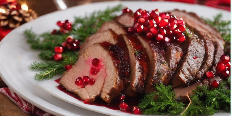 Low-calorie dishes for Christmas